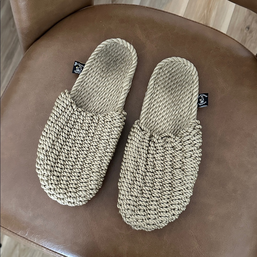 Nomadic State of Mind Slippa Camel Tan Rope Sandals